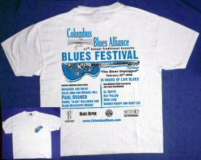 CBA Blues Festival 2006 T-shirt