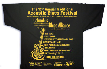 CBA Acoustic Blues Festival T-Shirt