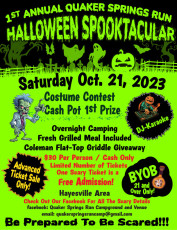 Halloween Spooktacular Party Flyer Front